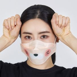 [The good] Animal Mask (1 Piece Large) Grade - FDA 510K, KF94_ Animal Pattern Design, Virus Protection, Fine Dust Blocking, Respiratory Protection_Made in Korea